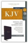 KJV Personal Size Large Print Reference Bible, Vintage Series, Leathersoft Brown